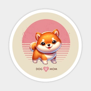 Shiba Inu Puppy | Proud Dog Mom Magnet